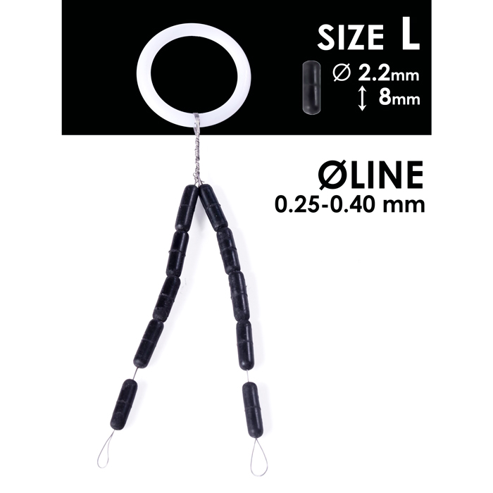Стопоры резиновые RUBBER CYLINDER STOPS р.003L 10шт.