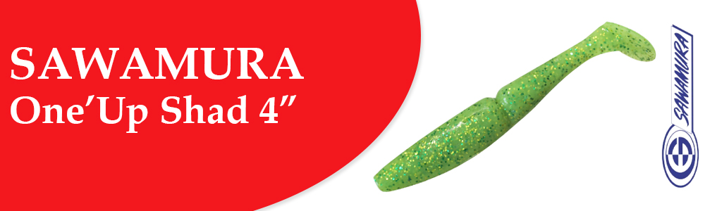 Sawamura One’Up Shad 4"
