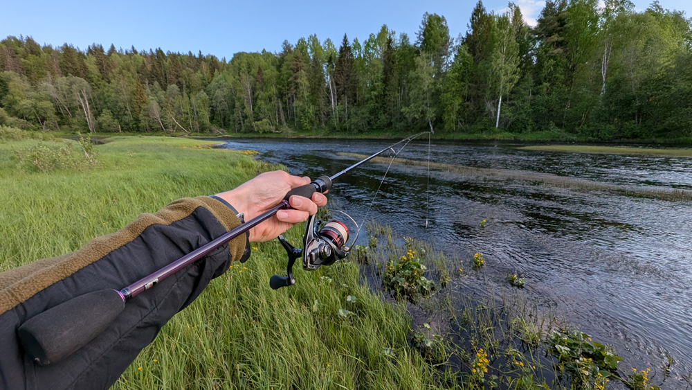 Спиннинг Zetrix Tezza TZS-732ML с катушкой Shimano Vanford