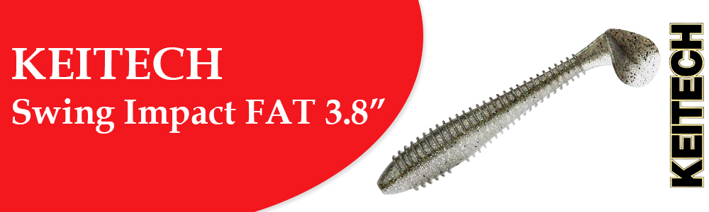 Keitech Swing Impact FAT 3.8"
