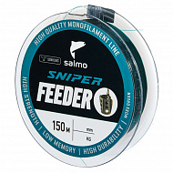 Монофильная леска Salmo Sniper Feeder Moss Green