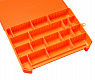 Fishing Storage Box #Orange&White