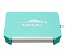 Fishing Storage Box #Aquamarine&White